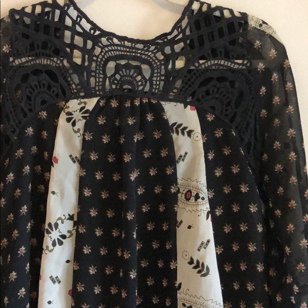 free people pattern floral small dress